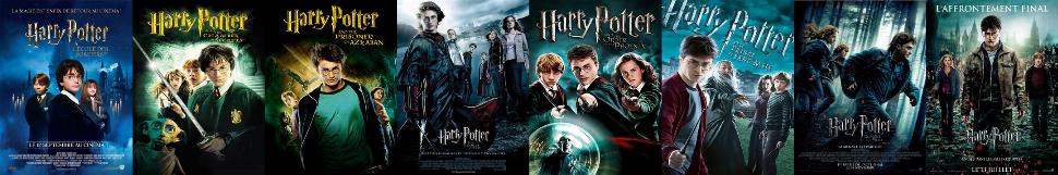 Bannière de la saga Harry Potter