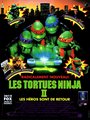 Affiche de Les tortues ninja 2 - Les héros sont de retour