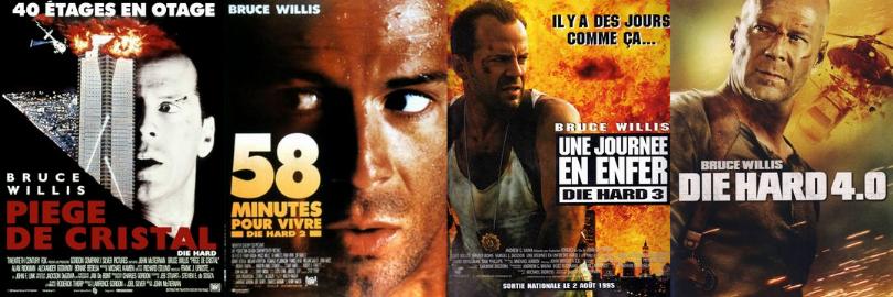 Bannière de la saga Die Hard