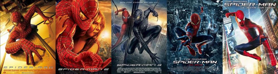 Bannière de la saga Spiderman