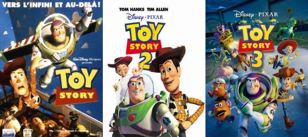 Bannière de la saga Toy Story