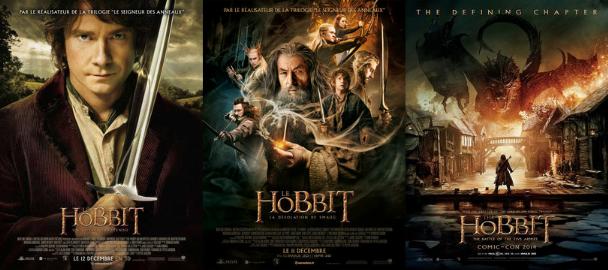 Bannière de la saga Le hobbit