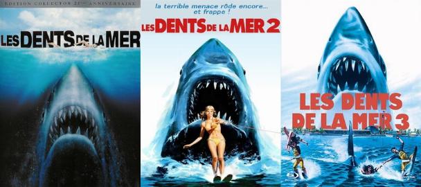 Bannière de la saga Les dents de la mer