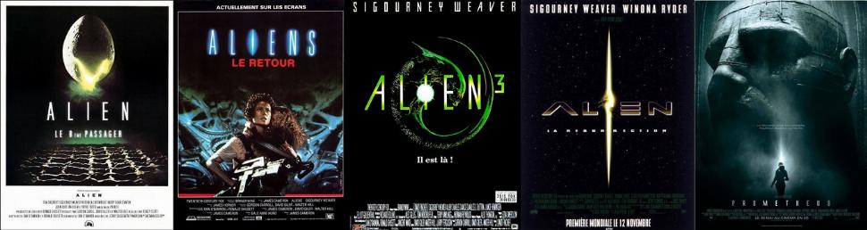 Bannière de la saga Alien