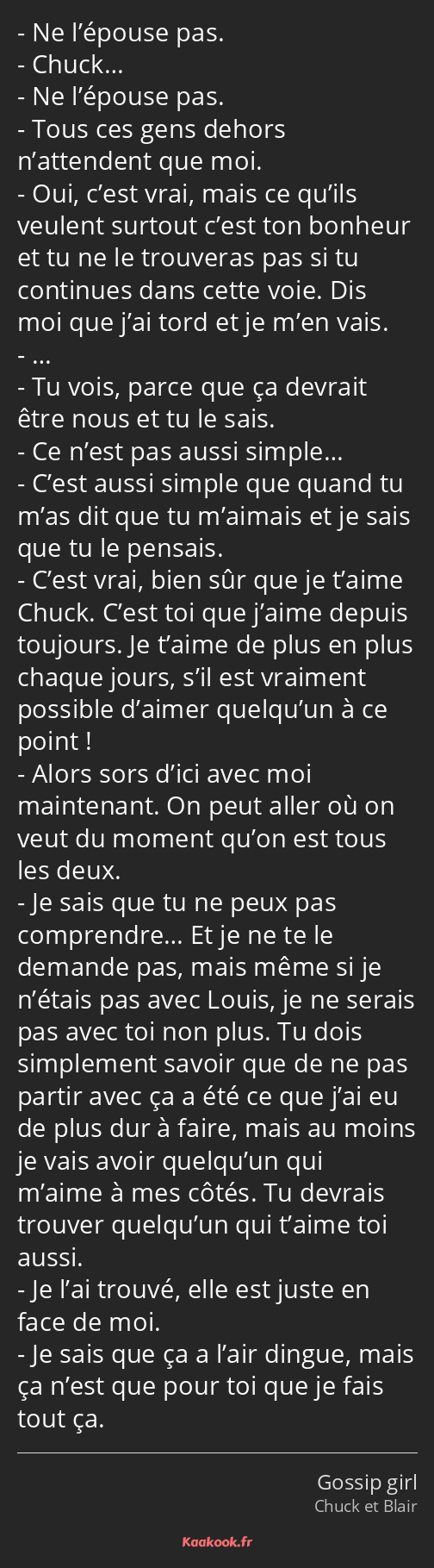 Citation Ne L Epouse Pas Chuck Ne L Epouse Pas Tous Kaakook
