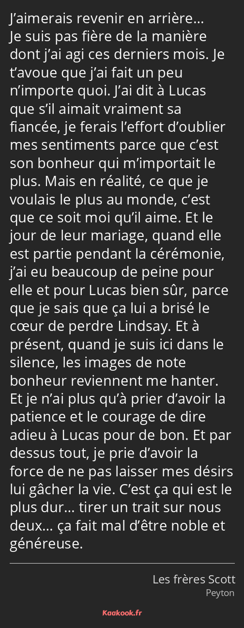 Citation J Aimerais Revenir En Arriere Je Suis Pas Kaakook
