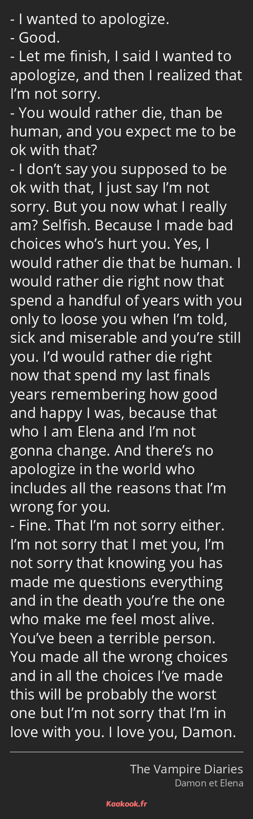 Citation I Wanted To Apologize Good Let Me Finish I Kaakook