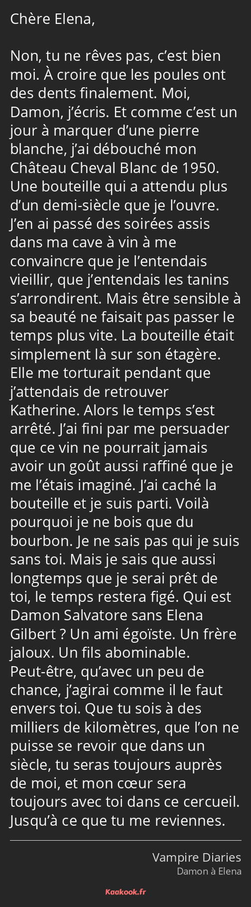 Citation Chere Elena Non Tu Ne Reves Pas C Est Bien Kaakook