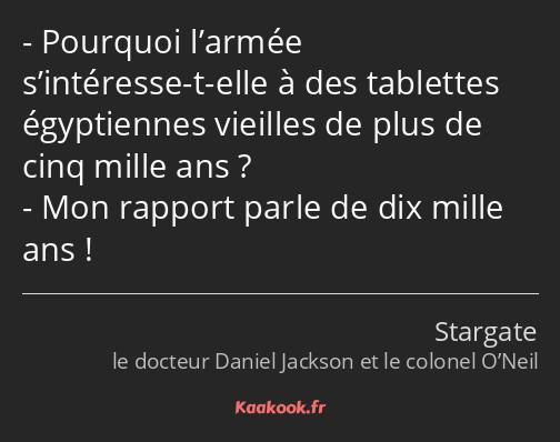 Pourquoi l’armée s’intéresse-t-elle à des tablettes égyptiennes vieilles de plus de cinq mille ans…