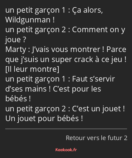 Ça alors, Wildgunman ! Comment on y joue ? J’vais vous montrer ! Parce que j’suis un super crack à…