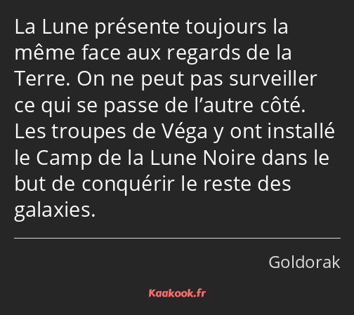 La Lune présente toujours la même face aux regards de la Terre. On ne peut pas surveiller ce qui se…