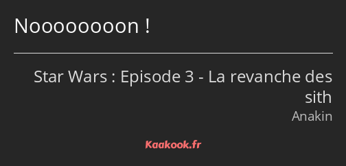 Noooooooon !