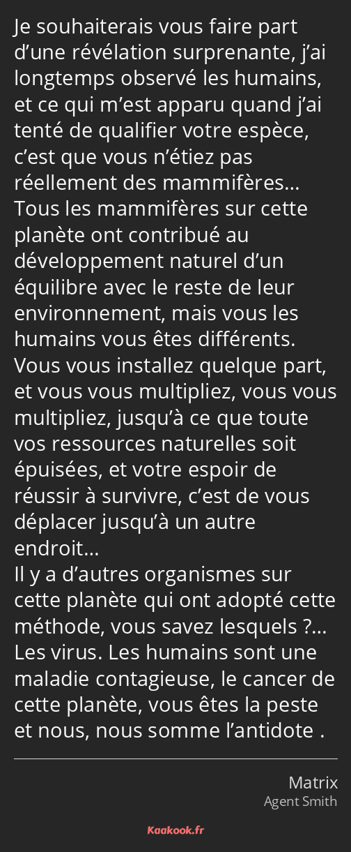 Citation Je Souhaiterais Vous Faire Part D Une Kaakook