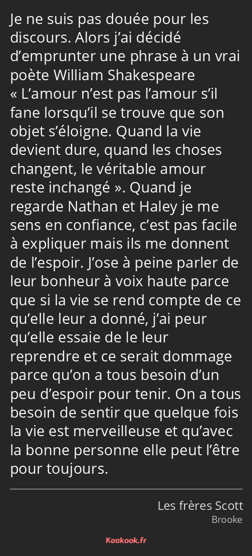 Citation Je Ne Suis Pas Douee Pour Les Discours Alors Kaakook